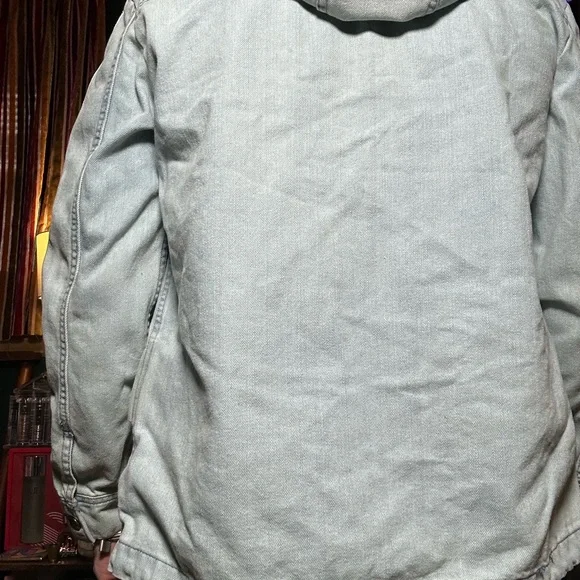 Men's Light blue denim Jacket - Picture 3 of 12